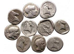 Ancient Greek Coins Pictures