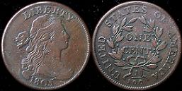 1805 Draped Bust Large Cent