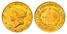 1851-O Liberty Head Gold Dollar