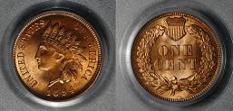 1894 Indian head penny