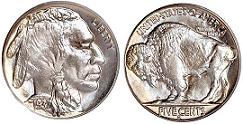 1937 S Buffalo Nickel