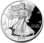 2004 American Silver Eagle