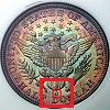 Barber Half Dollar Mintmark