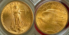 Saint-Gaudens Gold $20 Double Eagle - with Motto