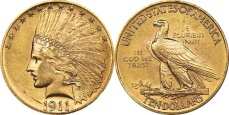 Indian Head Eagle - With Motto