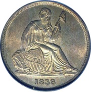 liberty seated dime