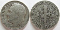 Silver Roosevelt Dime