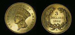 Three-Dollar Gold Piece