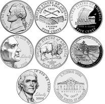 Westward Journey Jefferson Nickels