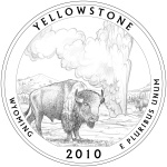 2010 Wyoming Quarter - Yellowstone National Park