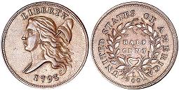 1793 Half Cent
