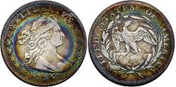 1796 Draped Bust Half Dime