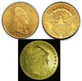 1796 Turban Head gold quarter eagle