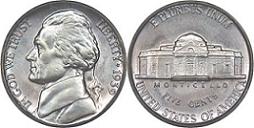 1939 Jefferson Nickel