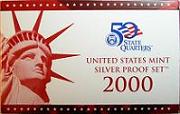 2000 S Silver Proof Set