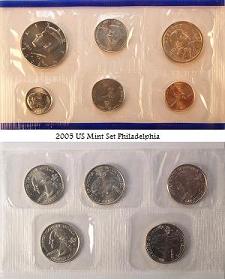 2005 U.S. Mint Set Obverse