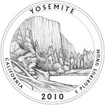 2010 California Quarter - Yosemite National Park