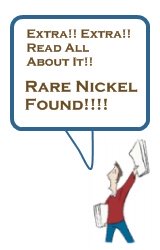 Extra Extra Rare Nickel Found