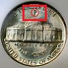 Jefferson Nickel 1942-45 Mintmark