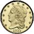 United States Quarter Eagle Gold Coin