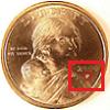 Sacagawea Dollar Mintmark