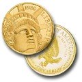 1986 W Statue of Liberty Commemorative Gold Five Dollar