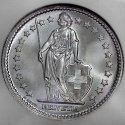 Swiss Silver 2 Francs